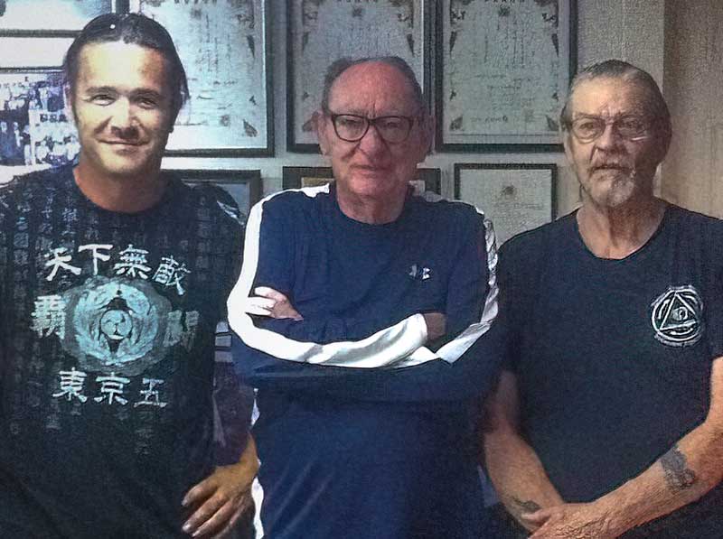 Sifu Tim Tackett, Sifu Jim Sewell and Steven Resell